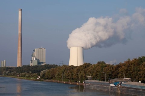 Heil Power Station on Datteln-Hamm Canal
