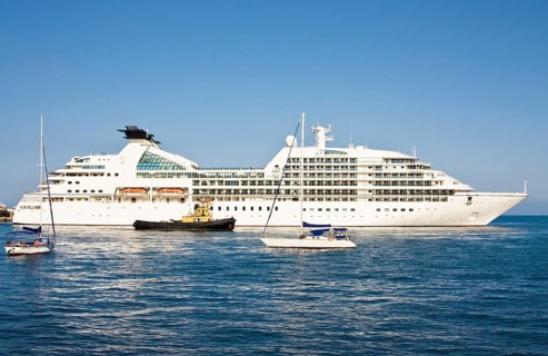 Cruise liner and yachts