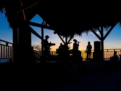 Soul singer and band at Rick's Cafe