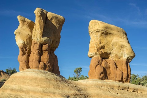 Rock formations in Devil's Garden