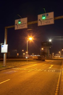 Access road to Dortmund Airport 21