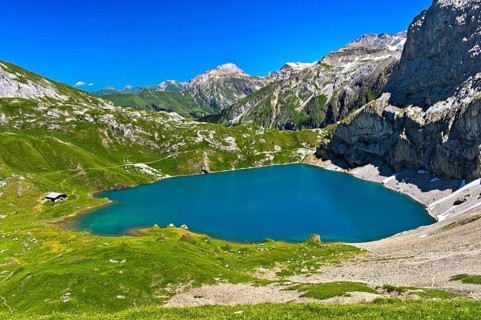 Mountain lake Iffigsee