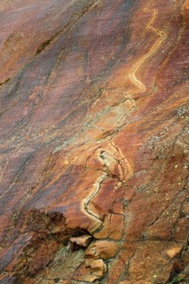 Glacial fluting at Mt Gepatschferner