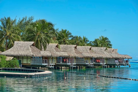 Overwater bungalows