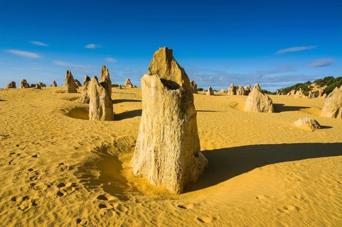 The Pinnacles limestone formations