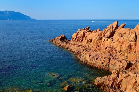 The red rocks of Arbatax