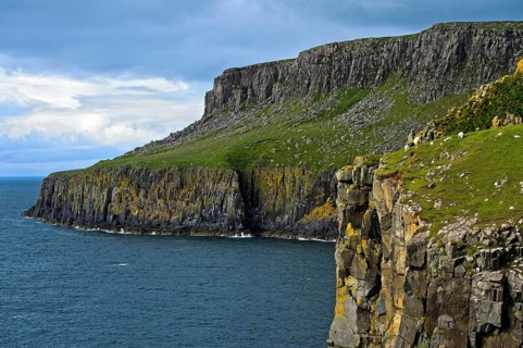Cliffs on the Duirinish peninsula