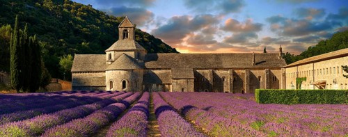 The Romanesque Cistercian Abbey of Notre Dame of Senanque