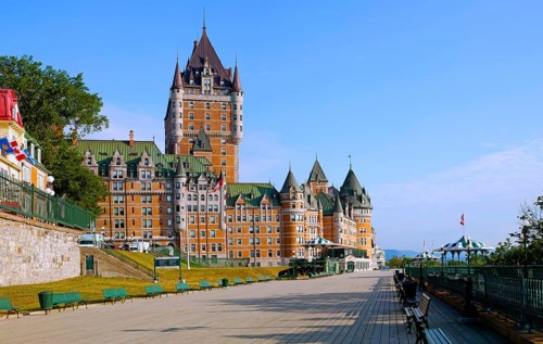 Chateau Frontenac and Dufferin Terrace