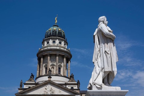Schiller Monument and French Cathedral