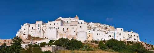 Medieval fortified hill town