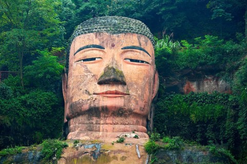 Largest stone Buddha statue in the world