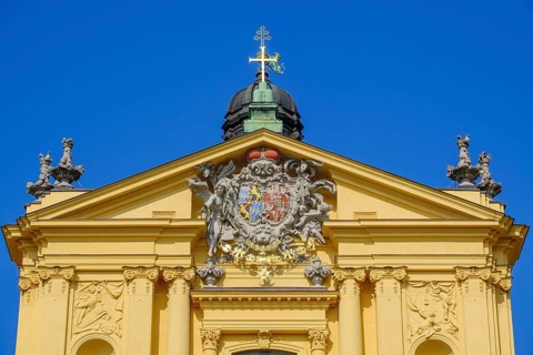 Allianz Coat of Arms in the Gable