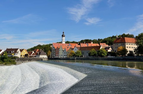 Lechwehr weir