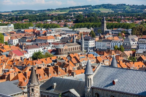View over the roofs of the historic centre