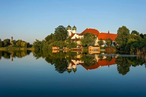 Benedictine monastery Seeon monastery church of St. Lambert