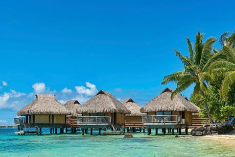 Overwater bungalows