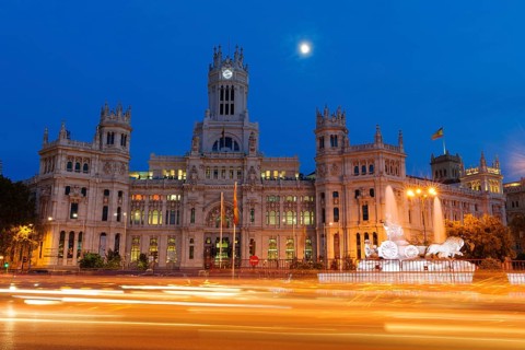 Cibeles Palace or Palacio de Comunicaciones