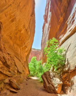 Small gorge