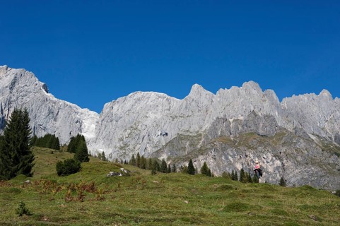 Alpine landscape with Hochkonig
