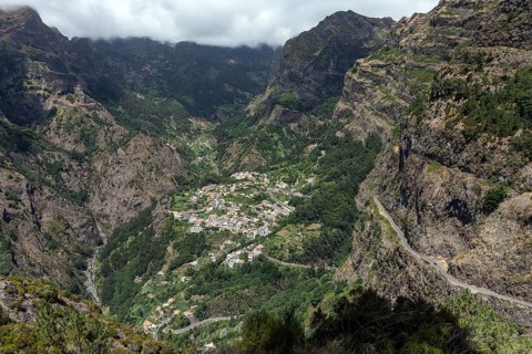 View from Eira do Serrado on Curral das Freiras