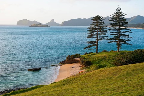 Coast of Lord Howe Island