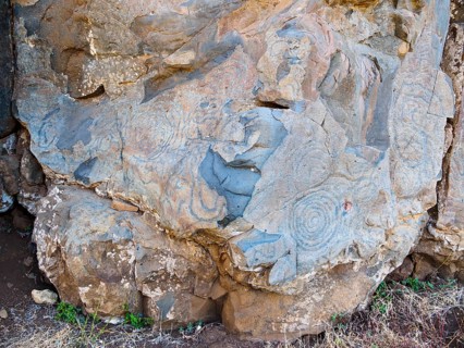 Prehistoric rock engravings of Fajana