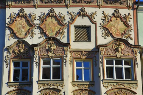 Ornate facade