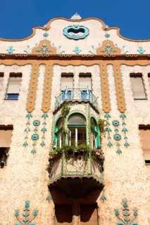The Eclectic-style Deutsch Palace with Zsolnay ceramics