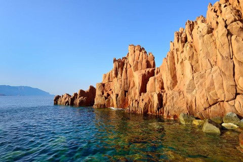 The red rocks of Arbatax