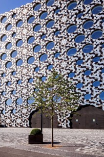 Facade of the Ravensbourne College of Design and Communication