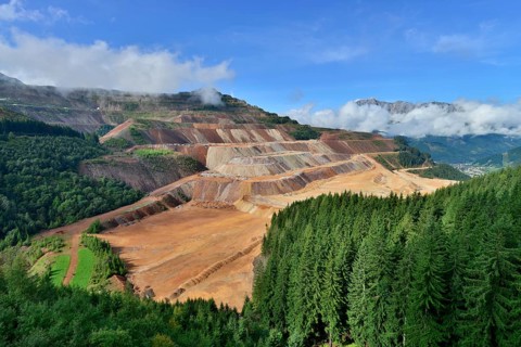 Erzberg mountain