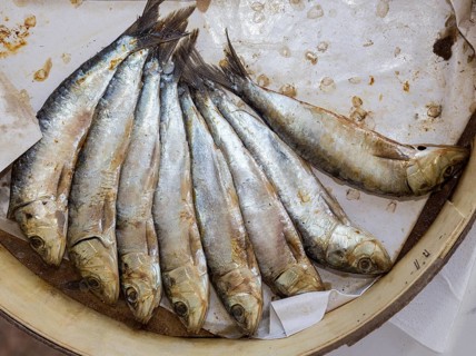 Sale of salted fish