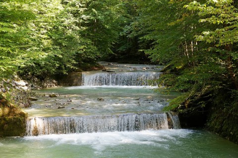 Steinbach or Achen river
