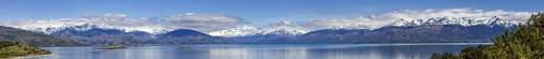 Mountains and Lake General Carrera