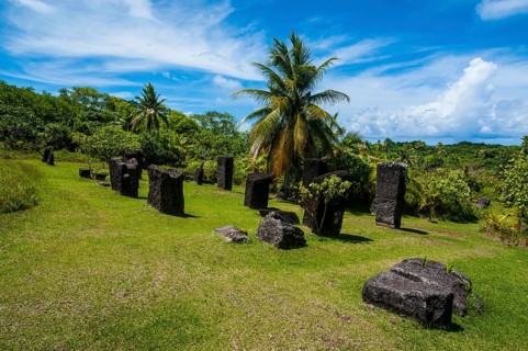 Badrulchau basalt monoliths