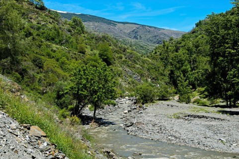 Valley of the Rio Poqueira near Pampaneira