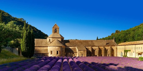 The Romanesque Cistercian Abbey of Notre Dame of Senanque