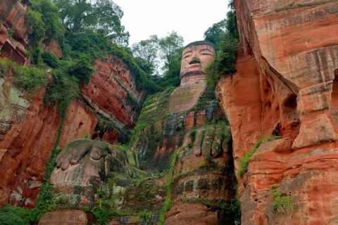 Largest stone Buddha statue in the world