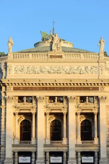 Burgtheater in the evening light