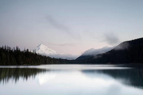 Lost Lake with Mount Hood