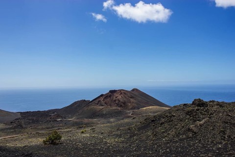 Teneguia volcano