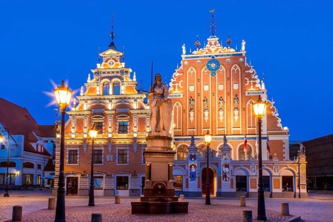 House of the Blackheads in Town Hall Square