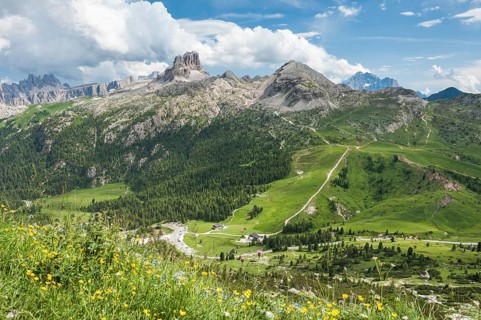 Road to Falzarego Pass
