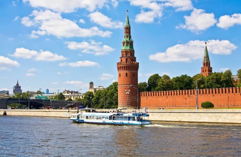 Moscow Kremlin and the Moskva River
