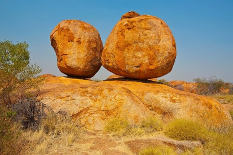 Granite boulders in the Devil's Marbles Conservation Reserve