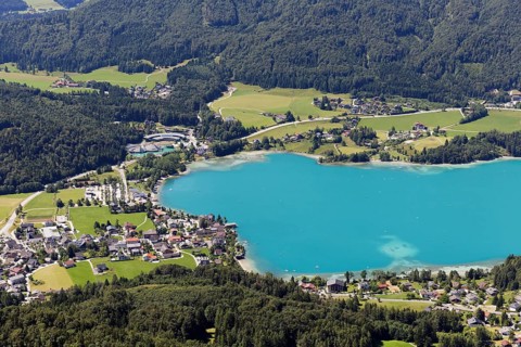 Lake Fuschl and Fuschl am See