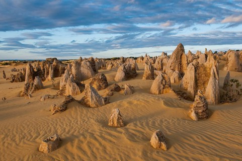 The Pinnacles limestone formations