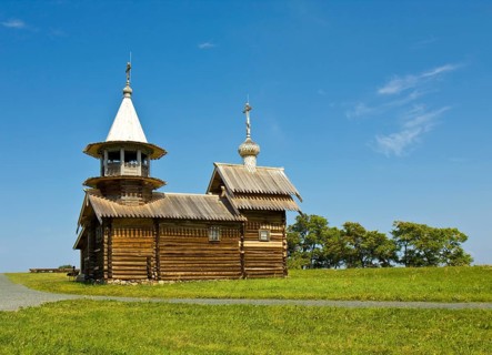 Old wooden church