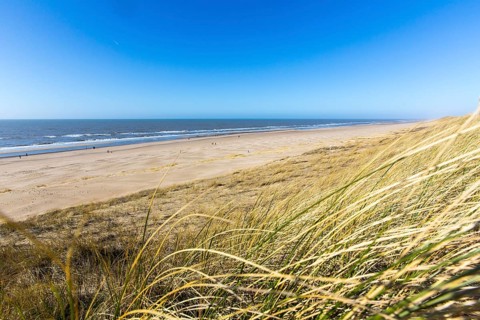 North Holland's coast at Egmond aan Zee